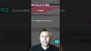 My Ford F 150s SHOCKING Service Error Encounter chargingsystem [upl. by Mary810]