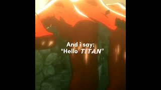 Attack Titan anime gojouedit edit titan erenyeager attackontitanedit bluelock [upl. by Wrennie]