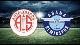 Antalyaspor 21 Adana Demirspor  5 Hafta  202425 [upl. by Elianora]