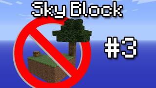 Minecraft Sky Block 3  Lets Try a MobSpawner [upl. by Orimisac431]