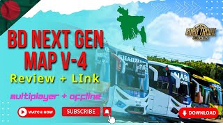 BD NEXT GEN MAP Version4 For  Euro Truck Simulator 2 14210s Multiplayer   Review  Link [upl. by Erinn]