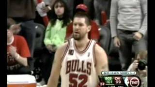 Brad Miller 3pointer vs Celtics Game 6 43009 [upl. by Deibel]