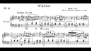 Frédéric Chopin  Waltz No9 Op69 No1 Ladieu Valse [upl. by Eeniffar]