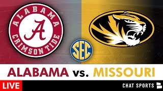 Alabama vs Missouri Live Streaming Scoreboard PlayByPlay Highlights  2024 CFB Week 9 [upl. by Aneek]