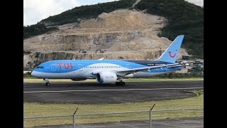 Afternoon Departures from VC Bird Intl Airport 737 787 777 A320 737 MAX8 [upl. by Dody]