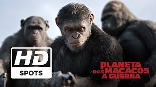 Planeta dos Macacos A Guerra  Spot Oficial 2  Legendado HD  Hoje nos cinemas [upl. by Liddy]