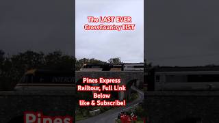 Last Ever CrossCountry HST af Corfe Castle [upl. by Bradly88]