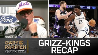 Grizz Beat Kings to Improve to 158 Ja Ejected Big Weekend in Downtown Memphis  Gary Parrish Show [upl. by Asiek431]