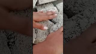 Crumbling video dry floor crumblingsatisfying shortvideo sandandcement [upl. by Xad]