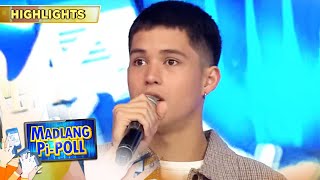 Kyle tries to impersonate Erik Santos  Its Showtime Madlang PiPOLL [upl. by Enomyar]