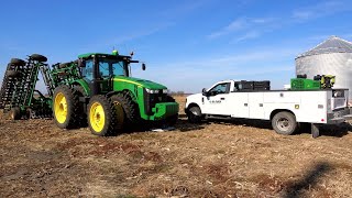 John Deere 8310R ILS leak amp Regeneration faults  Wrapping up harvest and field work [upl. by Mozes]