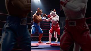 quotJack vs James The Ultimate Boxing Showdown  James Claims Victoryquot cat catfunny meow [upl. by Halyak]