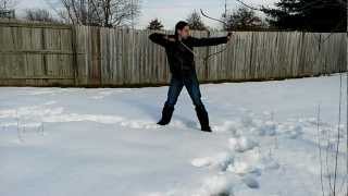 Shooting the Golhan Sipahi Bow  Ottoman Turkish Horse Bow [upl. by Onitsoga]