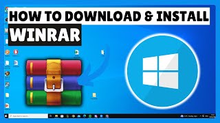 How To Download And Install WinRAR On Windows 10 2024 [upl. by Cavit]