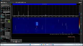 DVBTDABFM Dongle  SDR 1732 Software  Fast Scanner Running [upl. by Adlig]