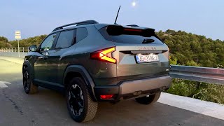 New DACIA DUSTER 2024  beautiful EVENING amp NIGHT POV amazing car amp scenery [upl. by Noloc46]