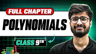 Complete Polynomials in ONE SHOT🚀  Full Chapter Class 9th  Chapter 2 [upl. by Adar]