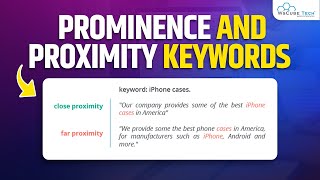 Keyword Prominence Proximity amp Density Explained  Keyword Research Tutorial [upl. by Butler]