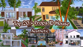 20 Props ID House Aesthetic Sakura School Simulator [upl. by Nezam]