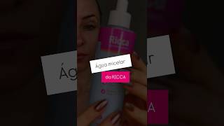 Água micelar RICCA skincare beleza cosmeticos [upl. by Retse]