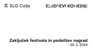 Zaključek festivala in podelitev nagrad Dnevov komedije 2024 [upl. by Lubbi]