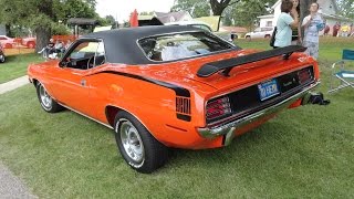 1970 Plymouth Cuda 426 Hemi Cuda Barracuda with Vinyl Roof  My Car Story with Lou Costabile [upl. by Noseimaj]