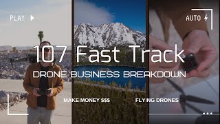 107 Fast Track To Making Money Flying Drones [upl. by Simmie]