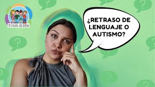 ¿Retraso de lenguaje o autismo l DESARROLLO DEL LENGUAJE l Mi terapia con Ximena [upl. by Ylra]