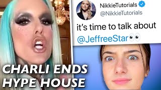 Jeffree Star Claps Back After Fans LASH OUT Charli DAmelio ENDS Hype House [upl. by Eiveneg]