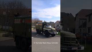 ZIL131 und Tatra 813 Oldtimer Ausfahrt in Schadeleben [upl. by Nosecyrb]