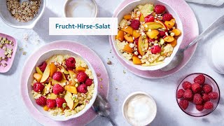 FruchtHirseSalat  Rezepte [upl. by Broek]