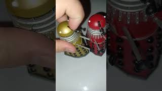 I got classic daleks acton figures one of my favorite characters in doctor who series [upl. by Irehc588]