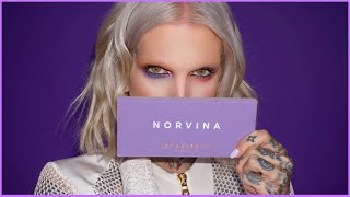 THE NORVINA PALETTE Is It Jeffree Star Approved [upl. by Tod981]