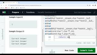 Variadic Functions in C Part 1 [upl. by Nuawed446]