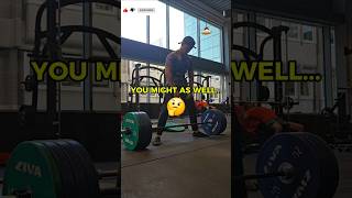 🤔 You might as well just shorts fitness gymtips fitnesssupplements sumodeadlift [upl. by Nangem]