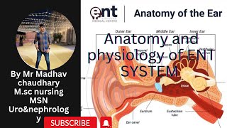 ❤️ENT SYSTEM LEC1🥰ANATOMY ANDPHYSIOLOGY OF ENTSYSTEM madhavchaudhary earanatomy anatomy youtube [upl. by Edurtreg]