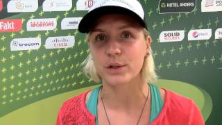 BeachVolleyball WM 2013 Laura Ludwig [upl. by Nelhsa]