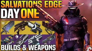 Day 1 Salvations Edge Hunter Loadouts Builds and Weapons Destiny 2 The Final Shape [upl. by Uriia]