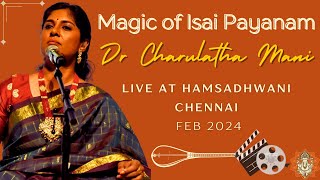 Isai Payanam Live at Hamsadhwani Chennai Feb 2024 [upl. by Selry]