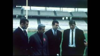 Demi finale Narbonne Toulon 1968 ITW daprès match [upl. by Marl]