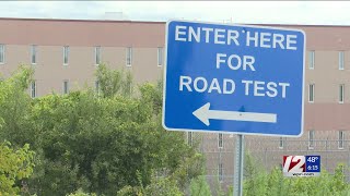 Staffing challenges keep closed course road tests in place at RI DMV [upl. by Onilecram]