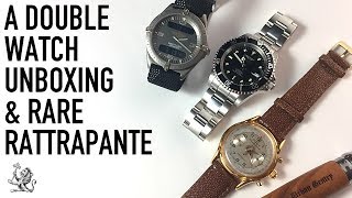 Unboxing An Invicta amp Breitling AeroSpace  Dubey amp Schaldenbrand Rattrapante Luxury Watch Review [upl. by Mairam]