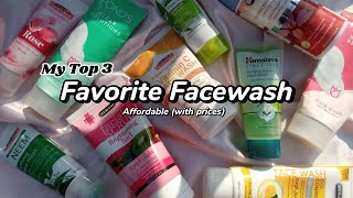 Top 3 Best and Affordable Facewash  Affordable skincare products  Winter selfcare  Honest Review [upl. by Gough60]