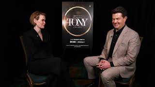 2024 Tony Award nominee interview with Sarah Paulson of APPROPRIATE [upl. by Enyrehtak]