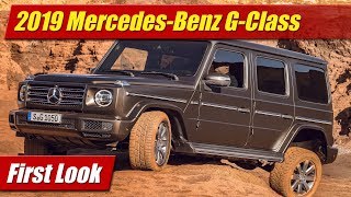 2019 MercedesBenz GClass First Look [upl. by Ancier]