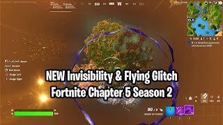 🔥How to Do the New Invisibility and Flying Glitch in Fortnite Chapter 5 Season 2 🚀 [upl. by Stonwin]