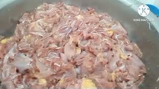 processing of chicken tocino using chicken culls part 2 [upl. by Orlov165]