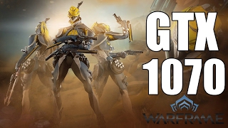 Warframe  GTX 1070  1080p Ultra Settings  FRAMERATE TEST [upl. by Emmie]