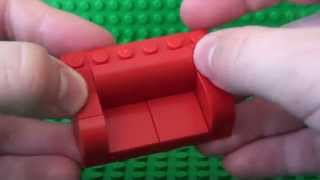 How To Build A Lego SofaCouch [upl. by Gibbon375]