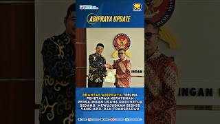 Brantas Abipraya Terima Penetapan Kepatuhan Persaingan Usaha dari Ketua Sidang [upl. by Latterll]